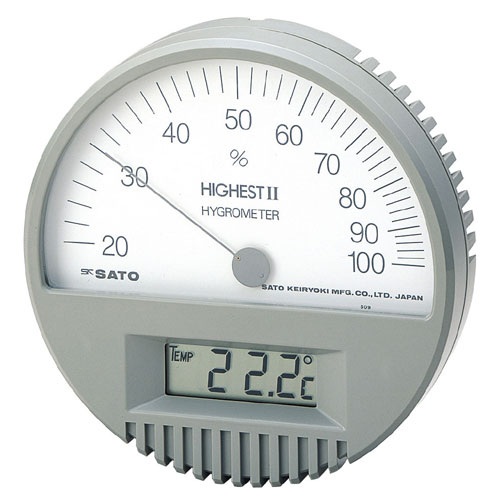 Đồng hồ nhiệt công nghiệp đo độ ẩm môi trường