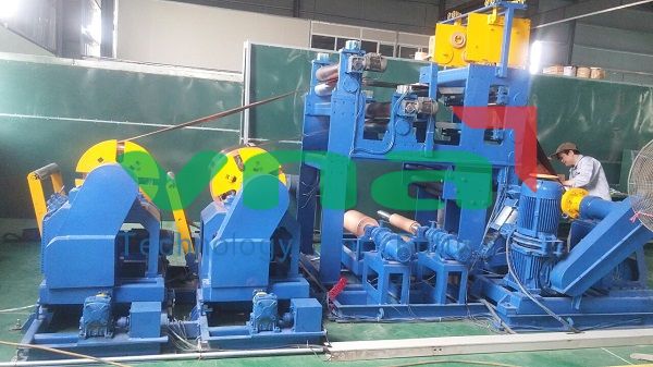 Installation of production line