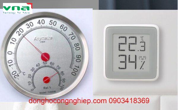 Choosing the most suitable thermometer and hygrometer
